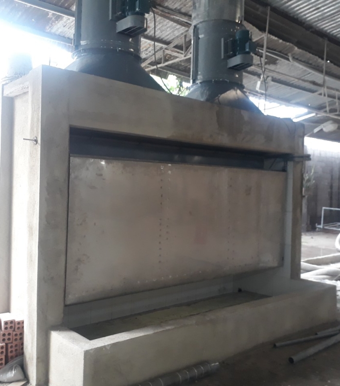 Hút bụi buồng sơn
