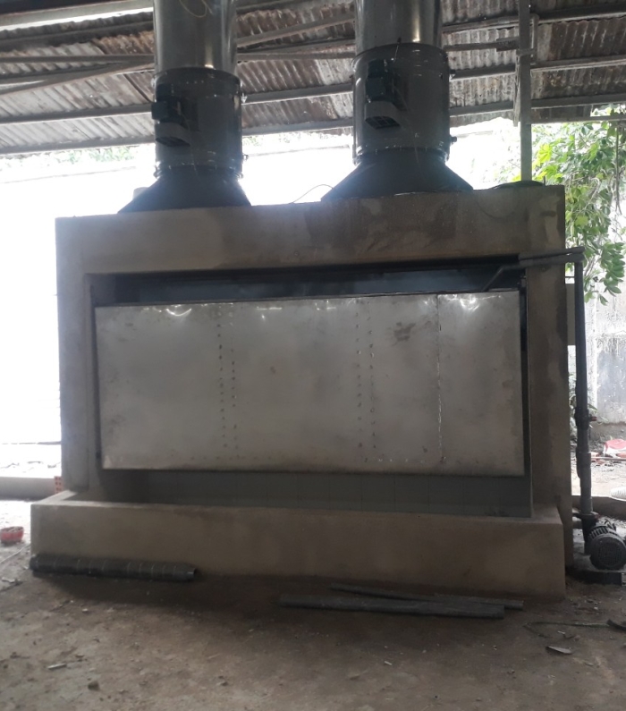 Hút bụi buồng sơn cố định